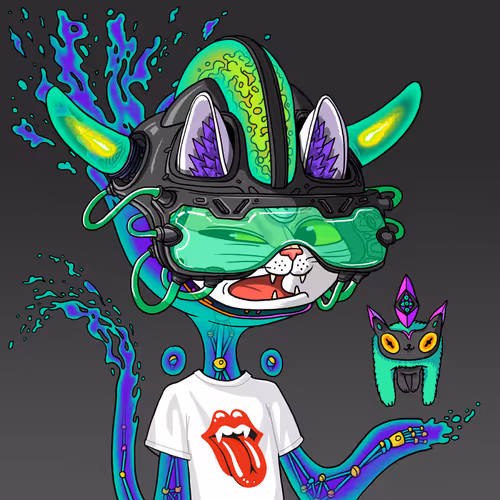 Alien Cat #4991