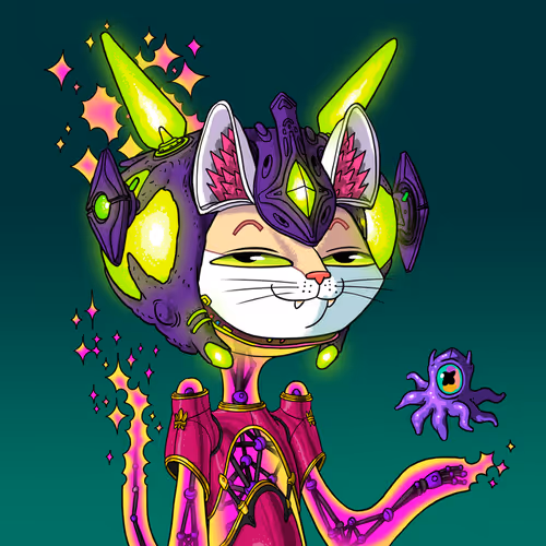 Alien Cat #1596