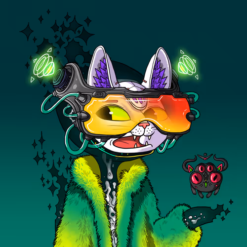 Alien Cat #7342