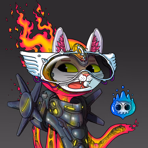 Alien Cat #1146