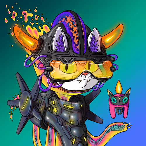 Alien Cat #2986
