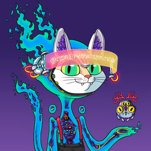 Alien Cat #9049