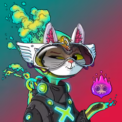 Alien Cat #1893