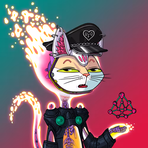 Alien Cat #8735