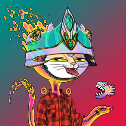 Alien Cat #7962
