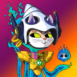 Alien Cat #8769
