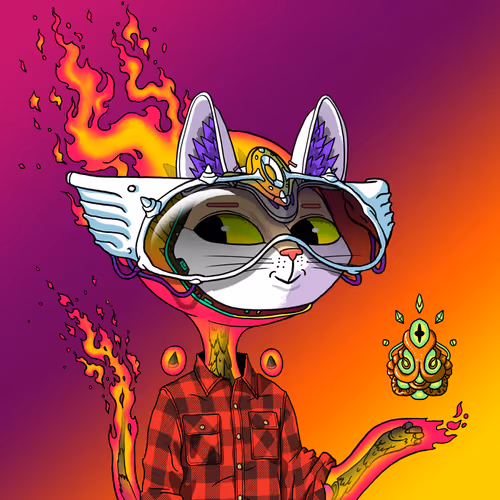 Alien Cat #7875