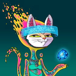Alien Cat #9619