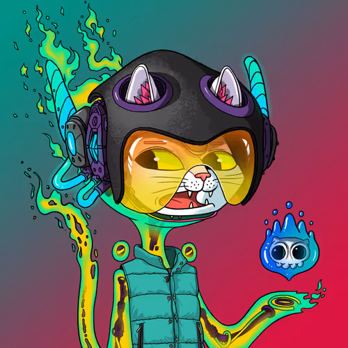 Alien Cat #6644