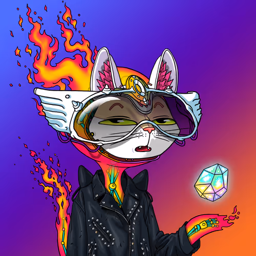 Alien Cat #7702