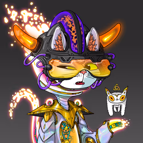 Alien Cat #7424
