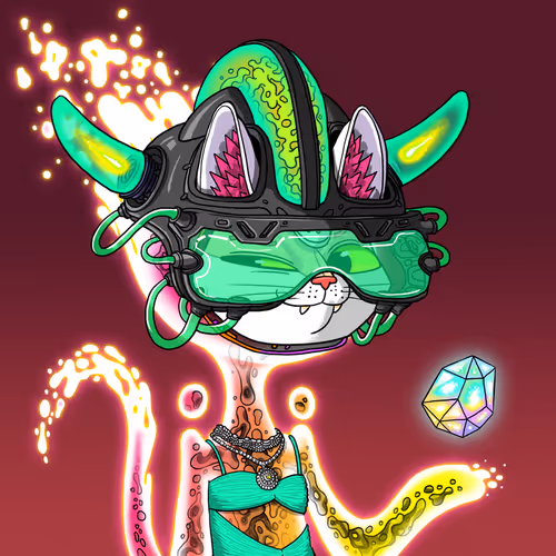 Alien Cat #5728