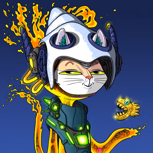 Alien Cat #5907