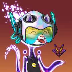 Alien Cat #7765