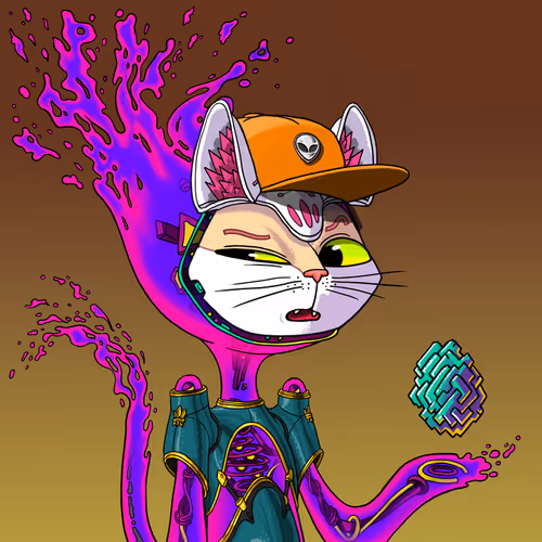 Alien Cat #8734