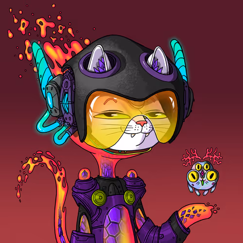Alien Cat #7841