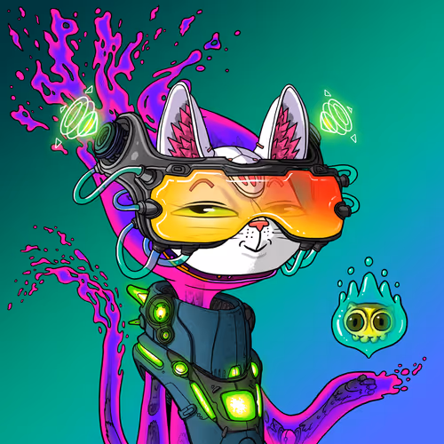 Alien Cat #1053