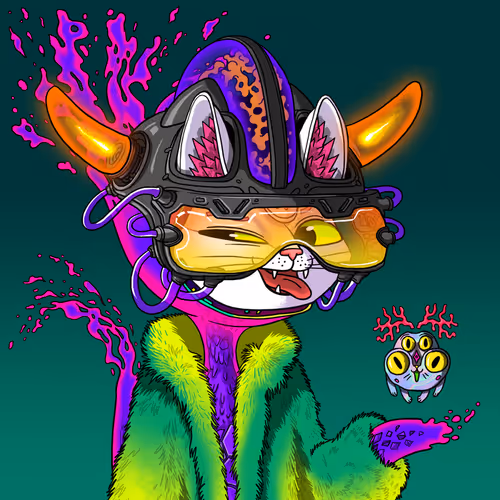 Alien Cat #5886