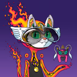 Alien Cat #1301
