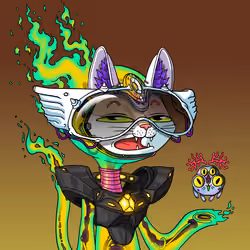 Alien Cat #8685