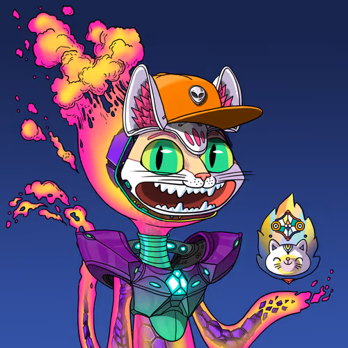 Alien Cat #6054