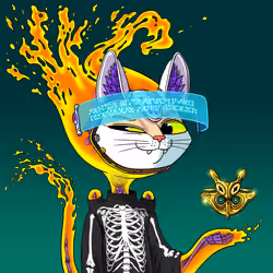 Alien Cat #6994