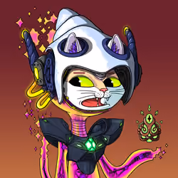 Alien Cat #6848