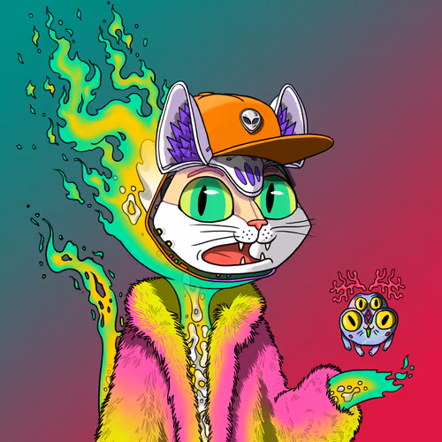 Alien Cat #8374