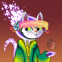 Alien Cat #9802