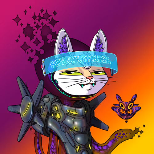 Alien Cat #9372