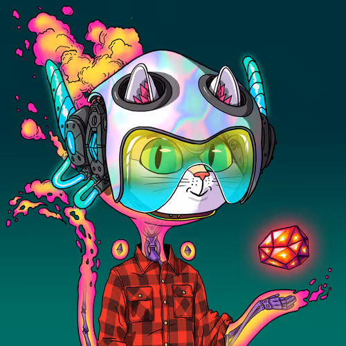 Alien Cat #9124