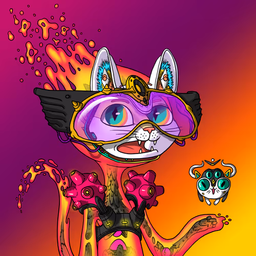 Alien Cat #3638