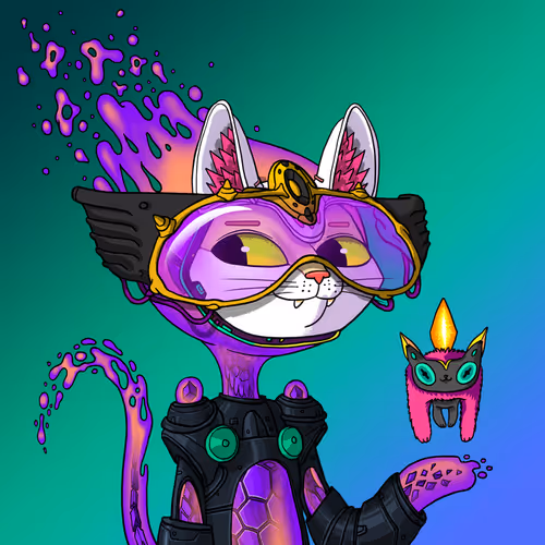 Alien Cat #8090