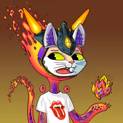 Alien Cat #8083