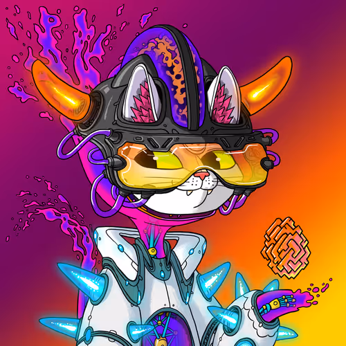 Alien Cat #7691