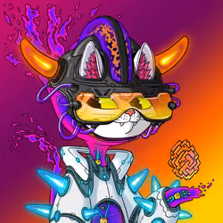 Alien Cat #7691