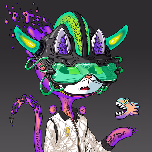 Alien Cat #10114