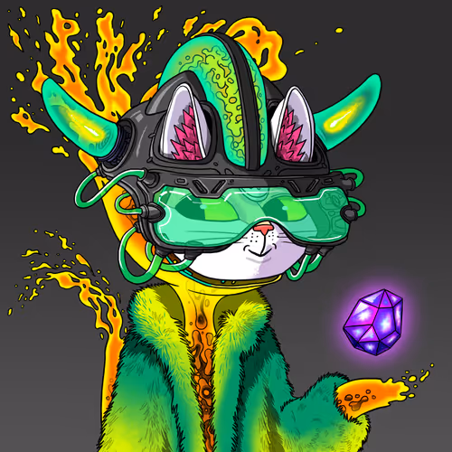 Alien Cat #7707