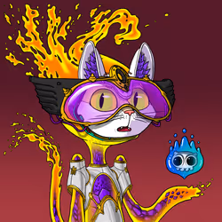 Alien Cat #7840
