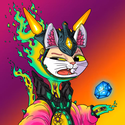 Alien Cat #9801