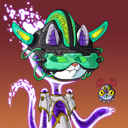 Alien Cat #8564