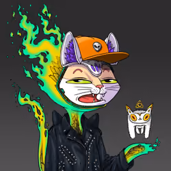 Alien Cat #1800