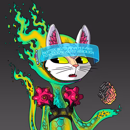 Alien Cat #4766