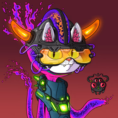 Alien Cat #7677