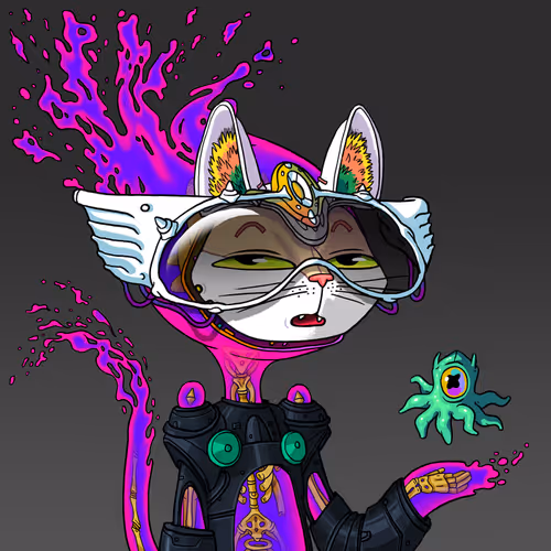 Alien Cat #1791