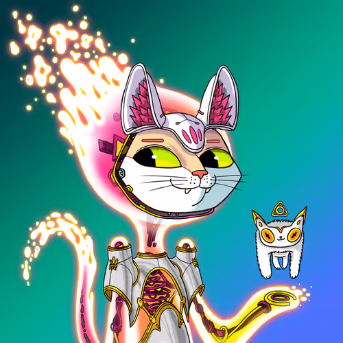 Alien Cat #9551