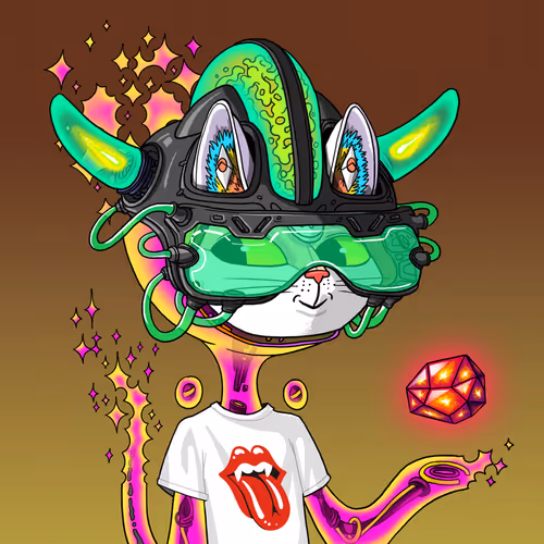 Alien Cat #1308