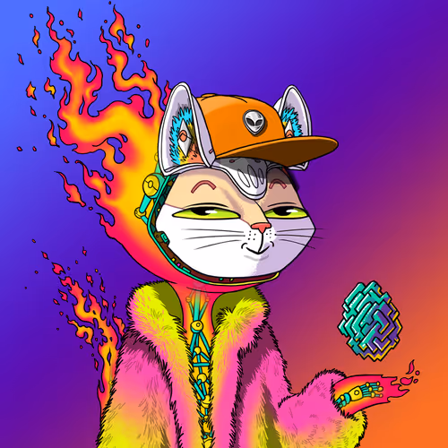 Alien Cat #9955