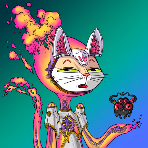 Alien Cat #9640