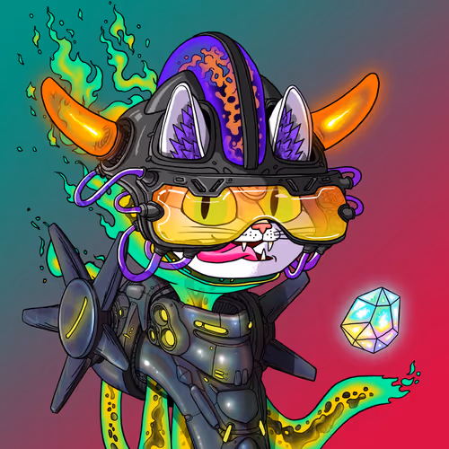 Alien Cat #9293